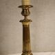 Old 19th century brass lamp base