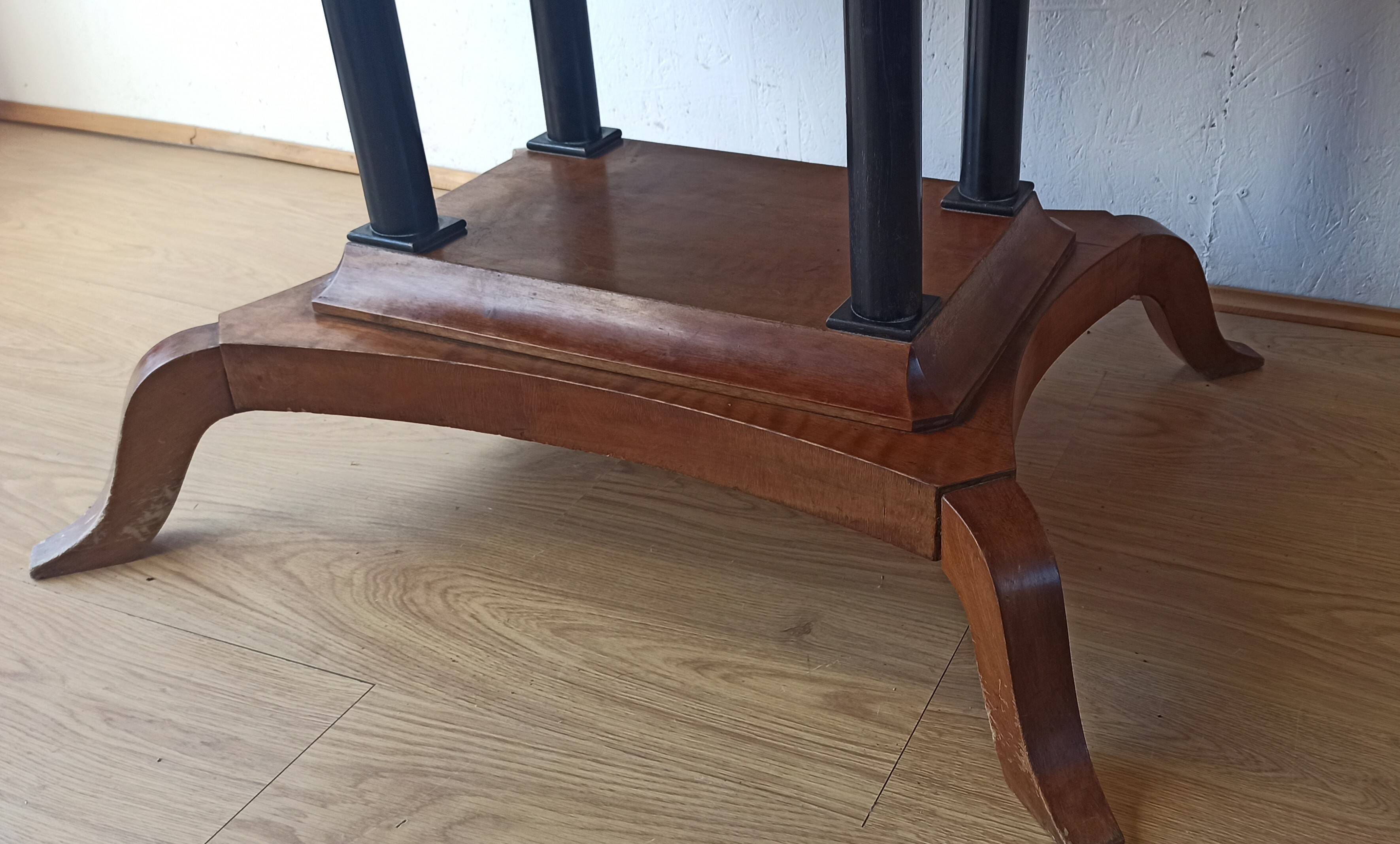 Large adjustable Victorian table.
