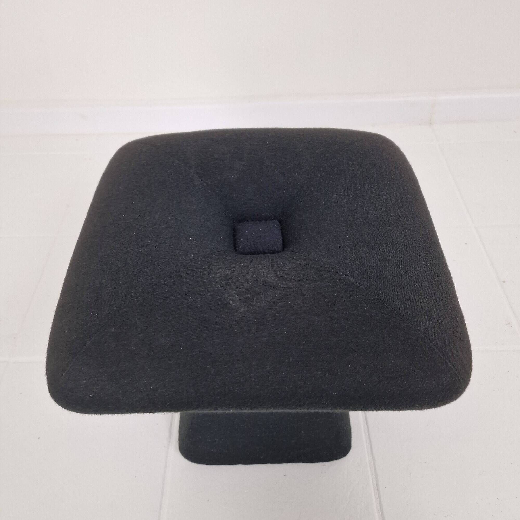 Footstool or Poof by Clemens Claes for Stokking, 1972