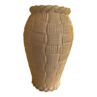 White Earthenware Vase