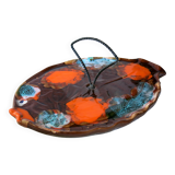 "Vallauris" type cheese board in the shape of a fish in very good condition.