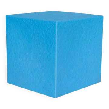 Postmodern cube lamp for children's room, Heico cubism light column.
