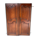Pair of walnut doors