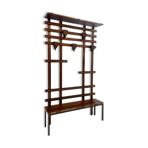 Porte-manteau en bois moderne du