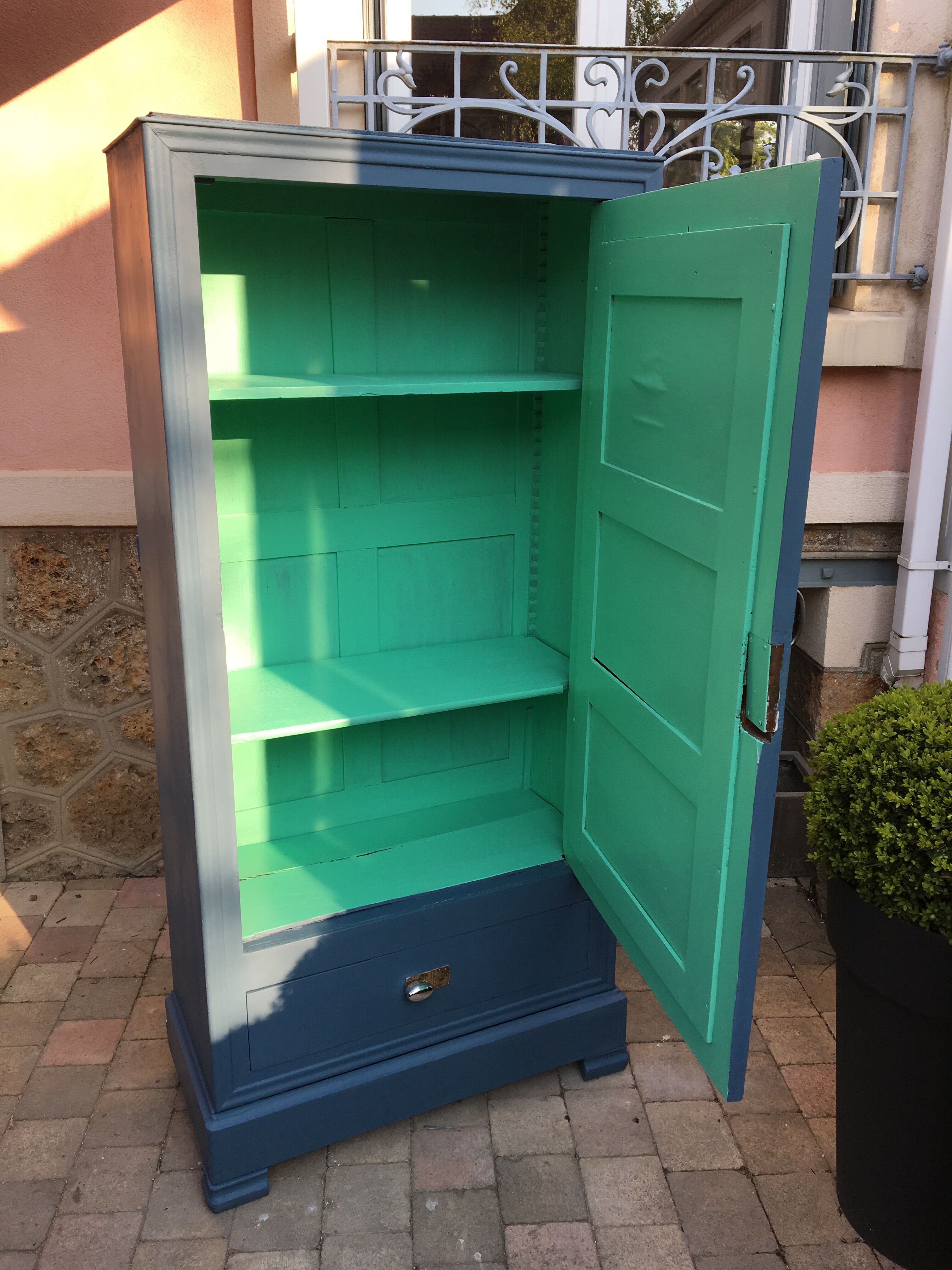 Armoire parisienne miroir