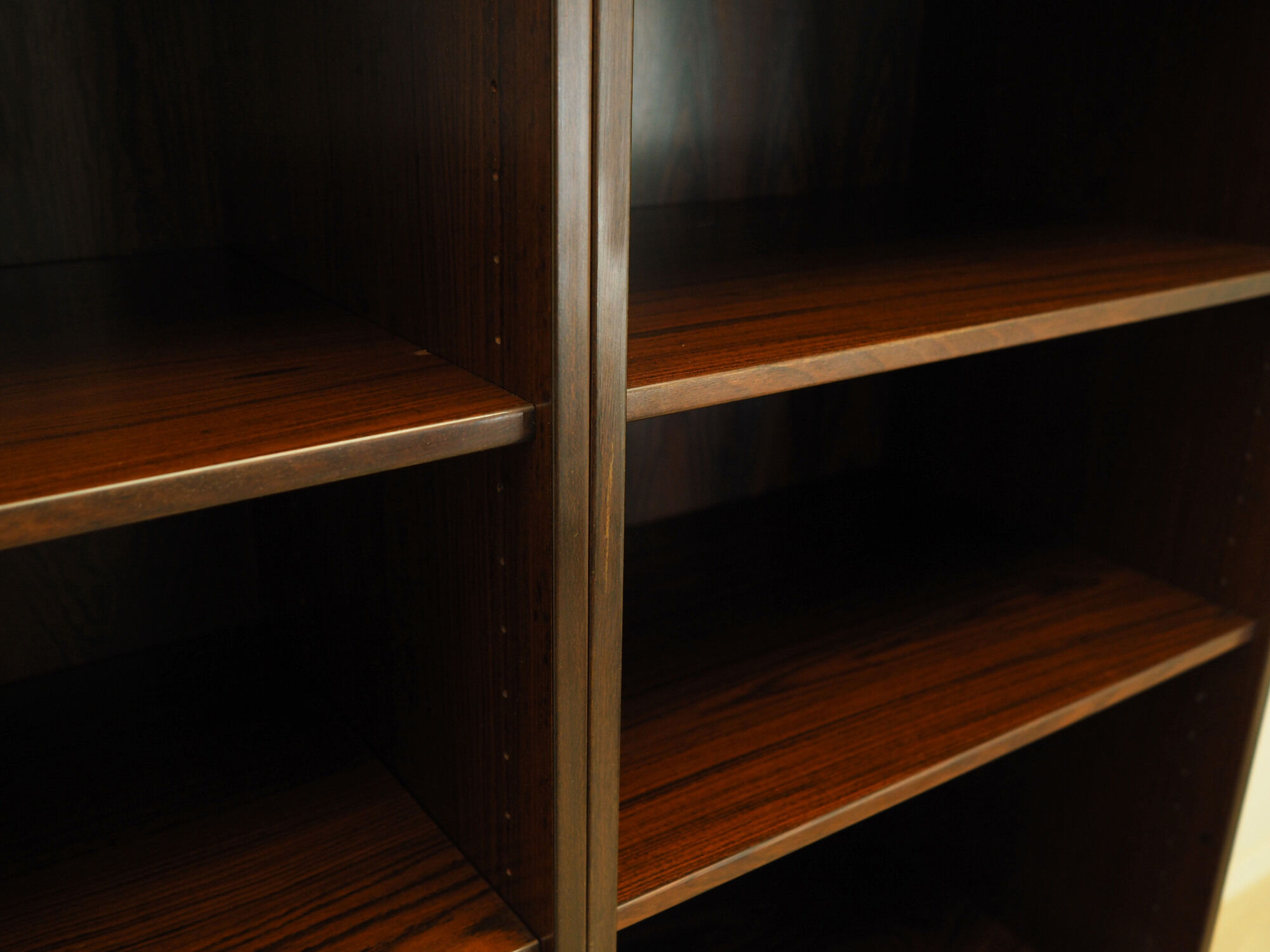 Set of rosewood bookcases, Danish design, 1970s, manufacturer: Omann Jun