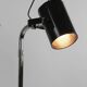 Pair of Black and Chrome “Orion” Floor Lamps by Per Sundstedt for Ateljé Lyktan, Sweden, 1960s