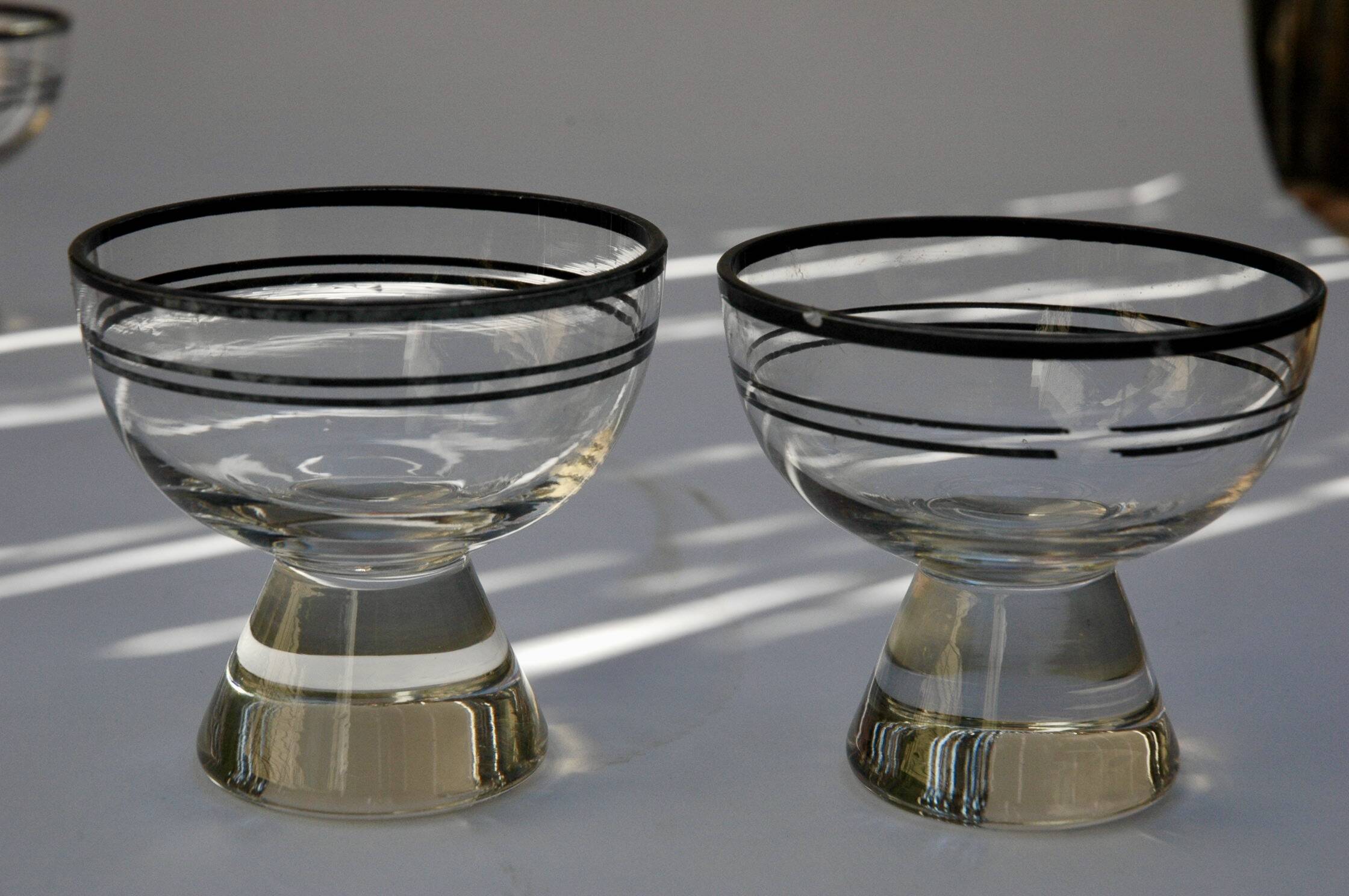 6 Verres Liqueur Cristal de Bohème