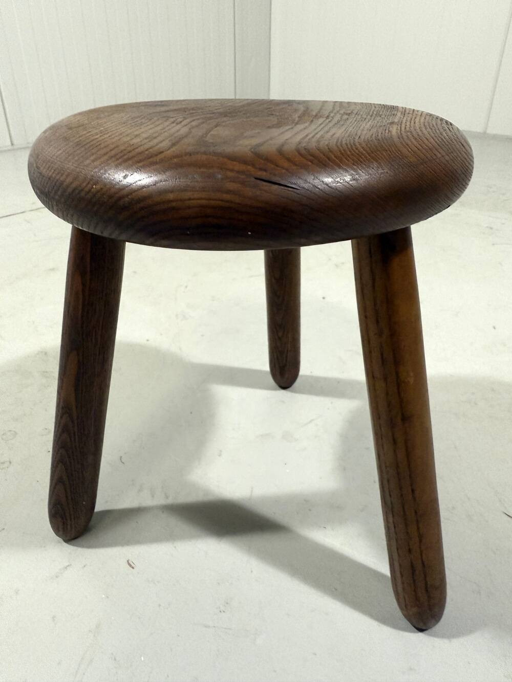 Solid oak stool 1960’s