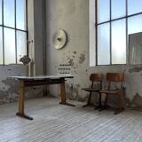 Casala desk and 2 chair set