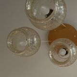 Suspension with three glass globes from the 1980s
