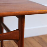 Scandinavian teak coffee table Arrebo Mobler 1960