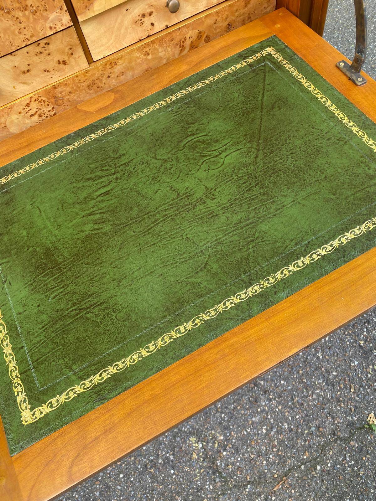 Louis Philippe secretary in solid wood and burl