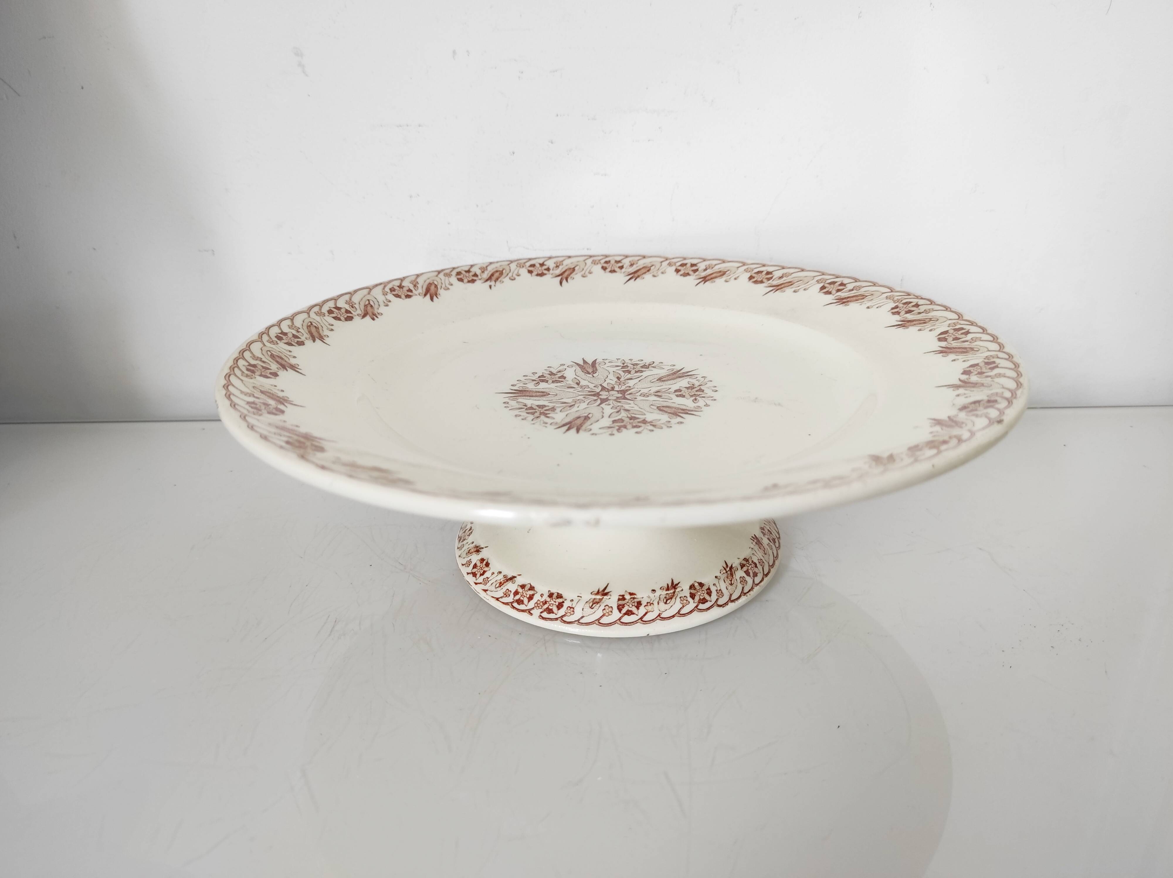 Dish with heel K&g Lunéville