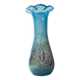 Vintage Modern Glass Vase Budveszel Gyula Hungary 1990s