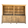Old office furniture, raw oak wood.