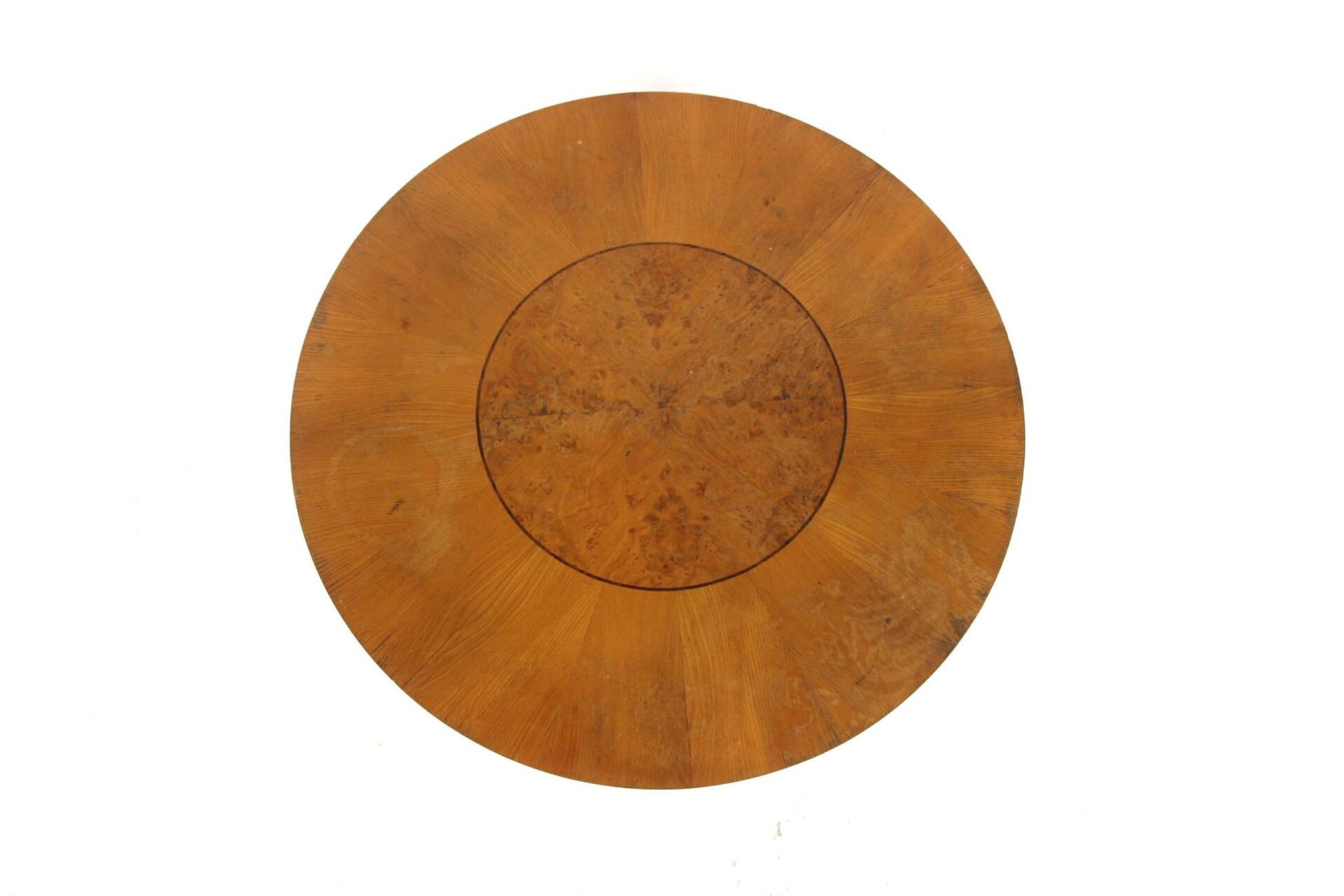 Table basse en orme, Swedish Modern, Suède, 1940