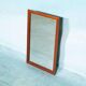 Vintage Scandinavian mirror Froseke, mid-century mirror