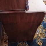 English mahogany shelf sideboard 19th