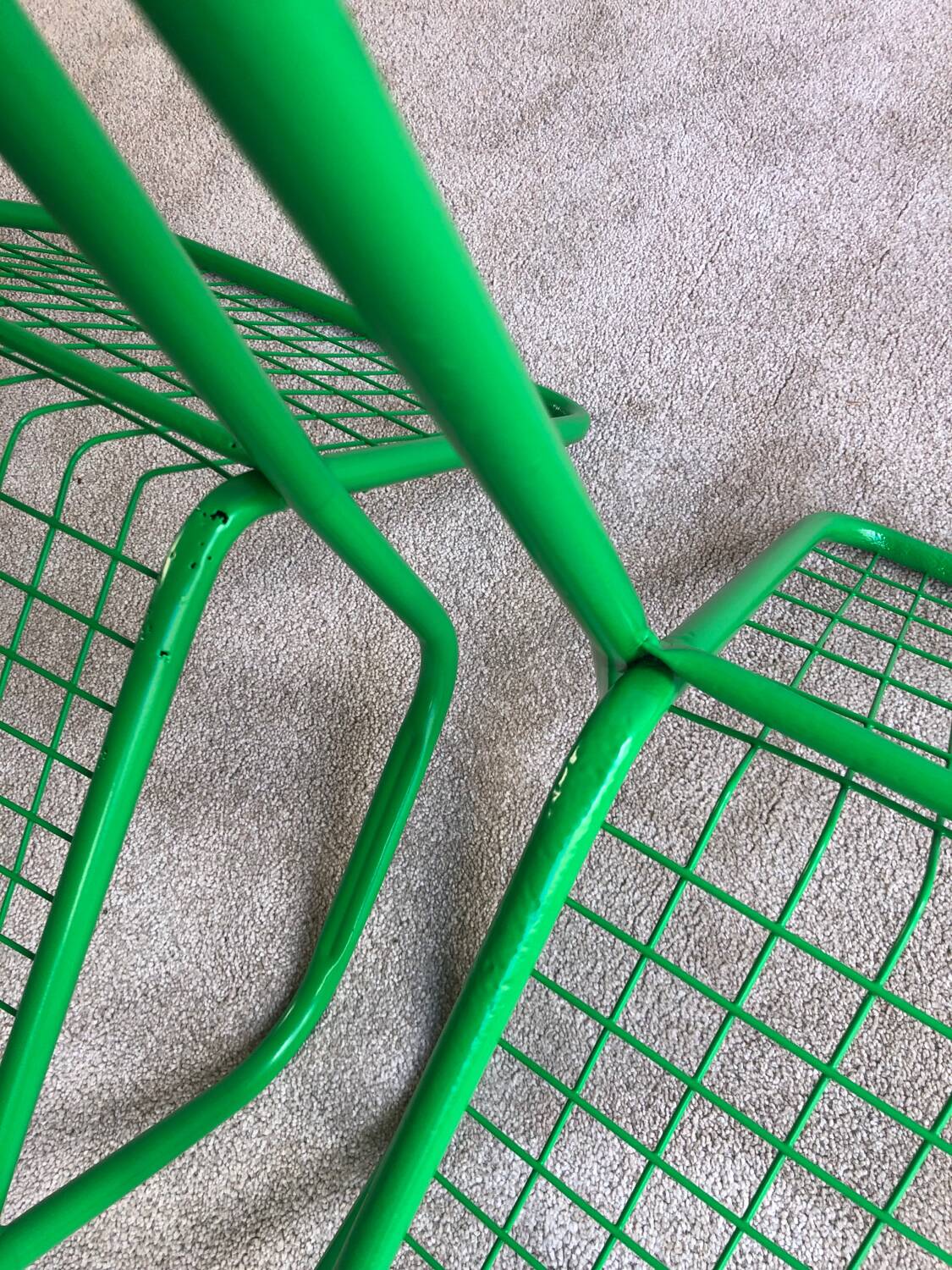 Pair of Emu Rio chairs 1980