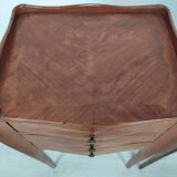 Pair of marquetry bedside tables