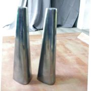 6 vintage design chrome candle holders by Ehlen Johansson for Ikea from around 1990.