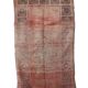 Old moroccan carpet - 193 x 373 cm