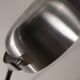 Vintage arc floor lamp with a chrome metal balance, 1970.