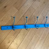 Wall-mounted coat rack with 7 hooks, length 191 cm