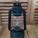 Storm lamp metal blue patinated deco retro oil vintage dp0821n10