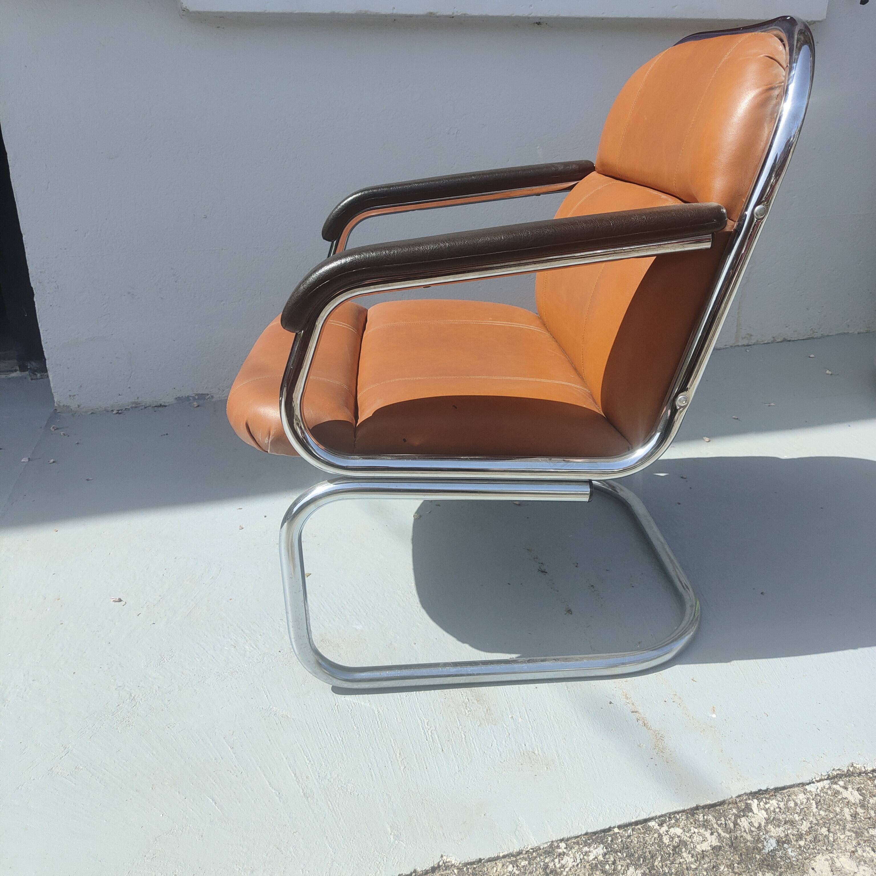 Fauteuil club lounge style bauhaus