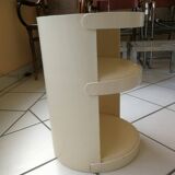 Vintage cardboard bedside table designed by Jean-Louis Avril from the 60s
