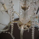 6-light chandelier with tassels