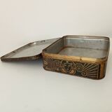 Old art deco biscuit box from the 1920s