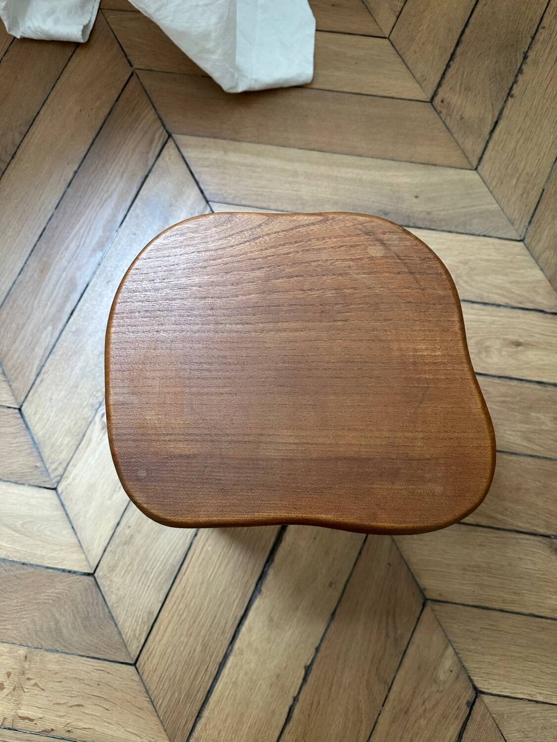 Vintage wooden stool