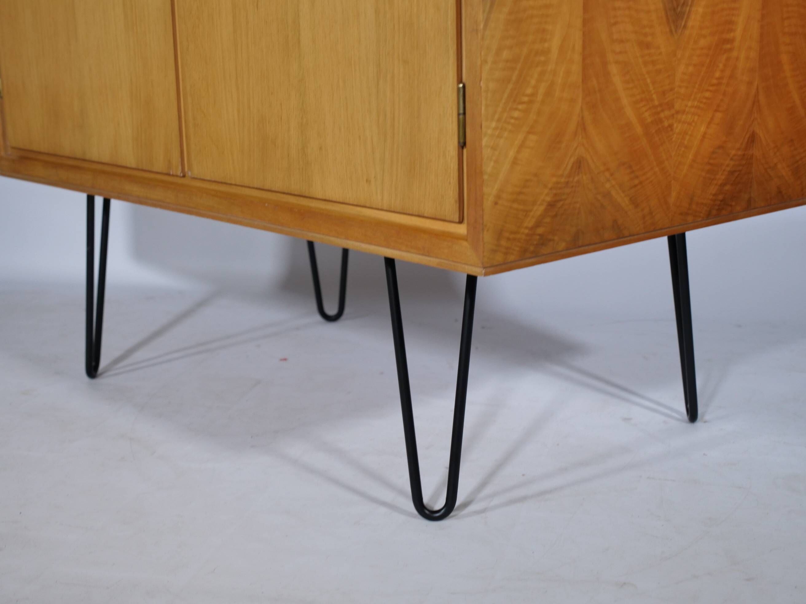 WK hairpin chest of drawers, sideboard, mid-century cabinet, vintage, 1960s