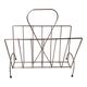 Metal magazine rack