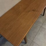 Table modulable danoise en teck Kai Kristiansen 1960