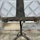 Ancient church lectern, wrought iron music stand