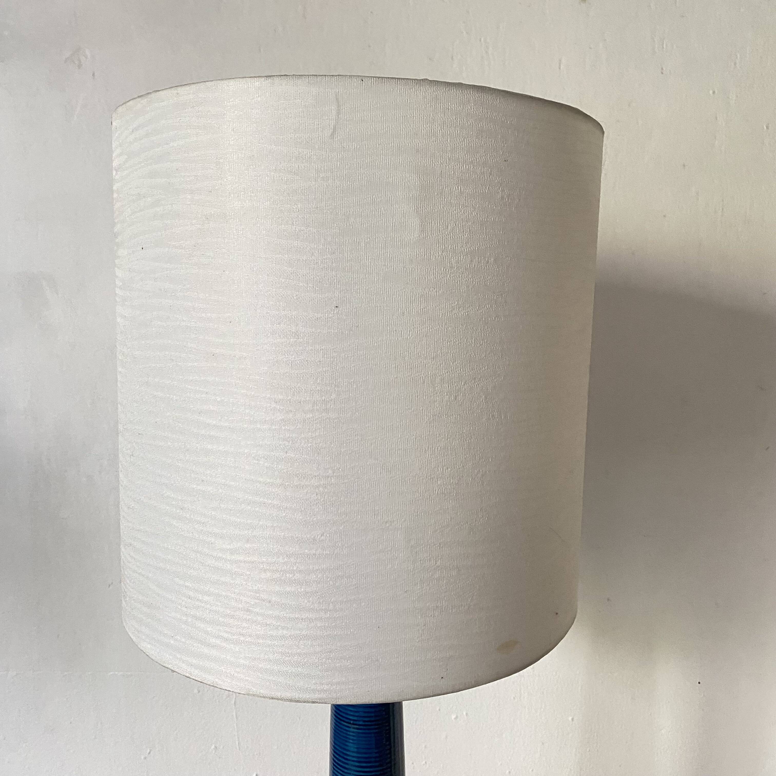 Vintage Scandinavian ceramic lamp, 70s