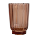 Translucent pink glass vase