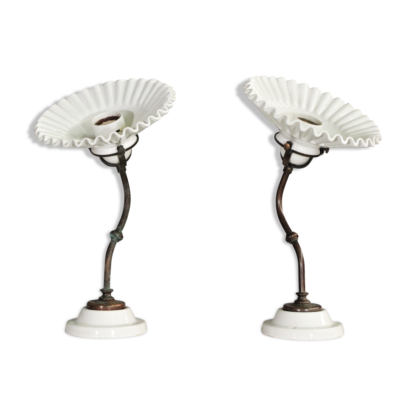 Wall lamps Aldibernardi, 1970s, Set of 2