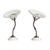Wall lamps Aldibernardi, 1970s, Set of 2