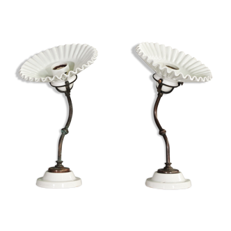 Wall lamps Aldibernardi, 1970s, Set of 2