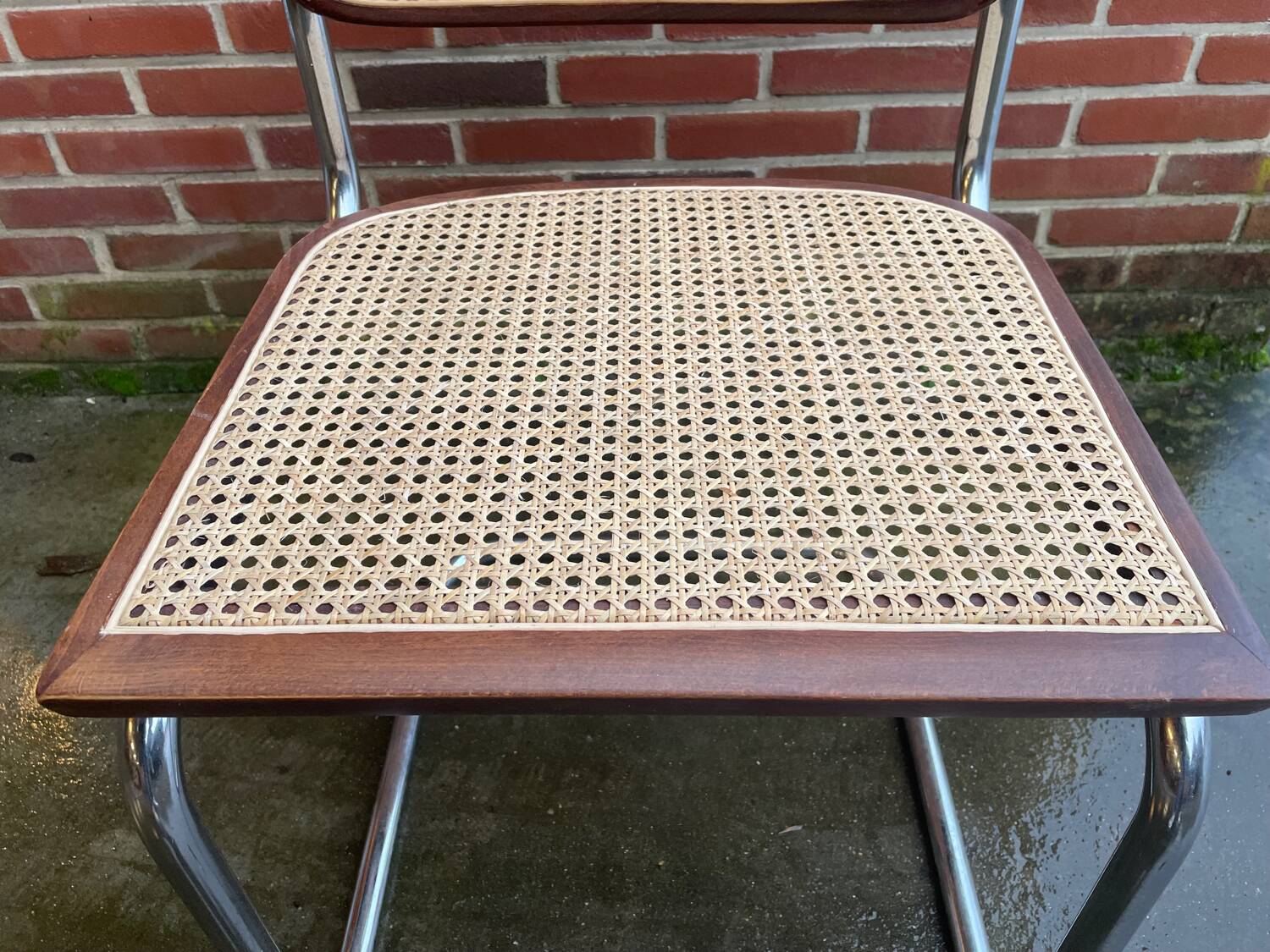 Chaise Cesca modèle b32 de Marcel Breuer