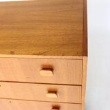 Teak six-drawer chest from the 1970s.