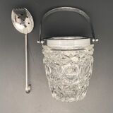 Ice bucket with handle and spoon