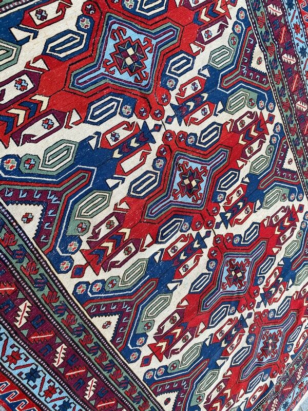 Tapis vintage soumak caucase 185x250 cm