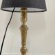 Chic vintage solid brass lamp
