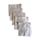 Set of 5 linen towels